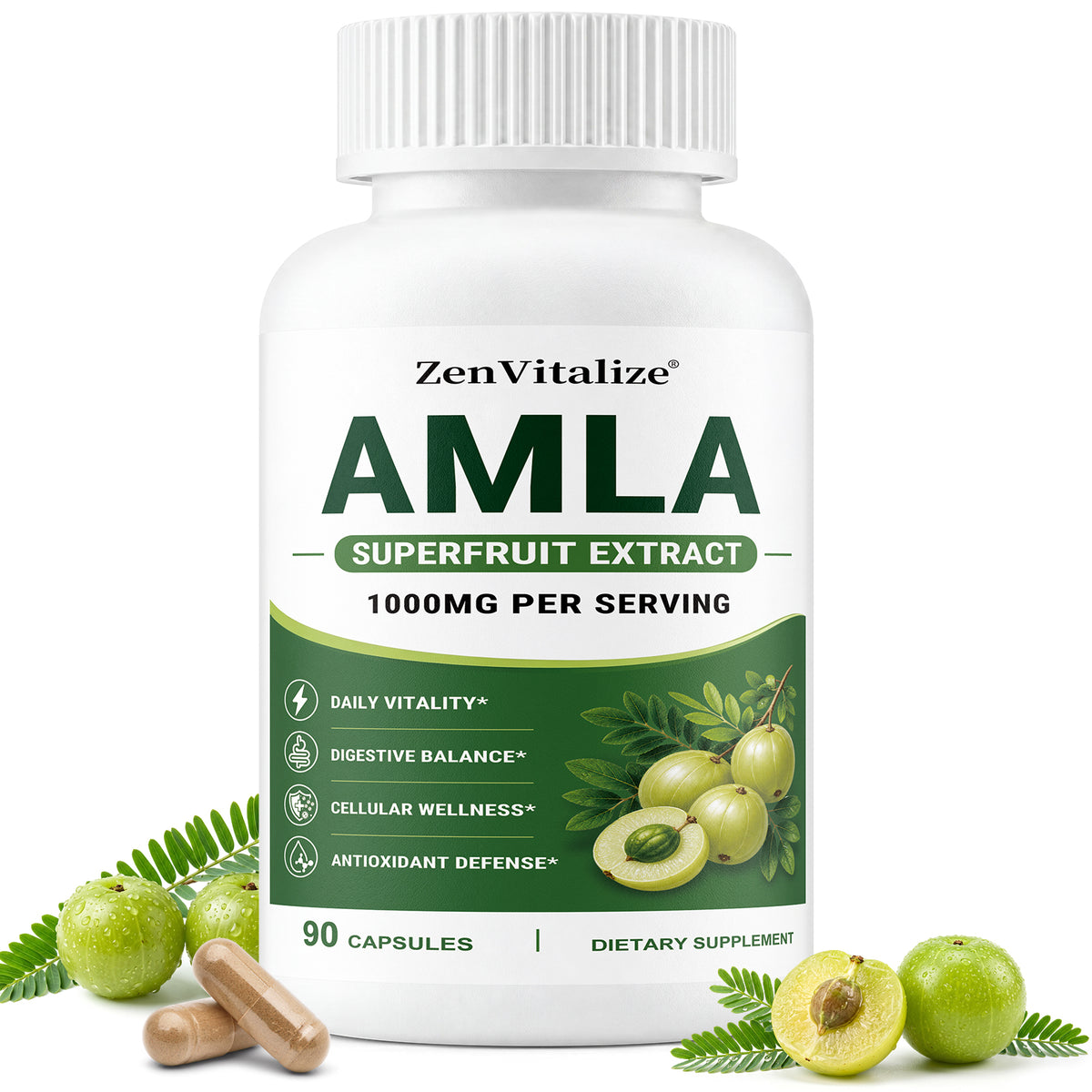 ZenVitalize® Amla Superfruit Extract Capsules