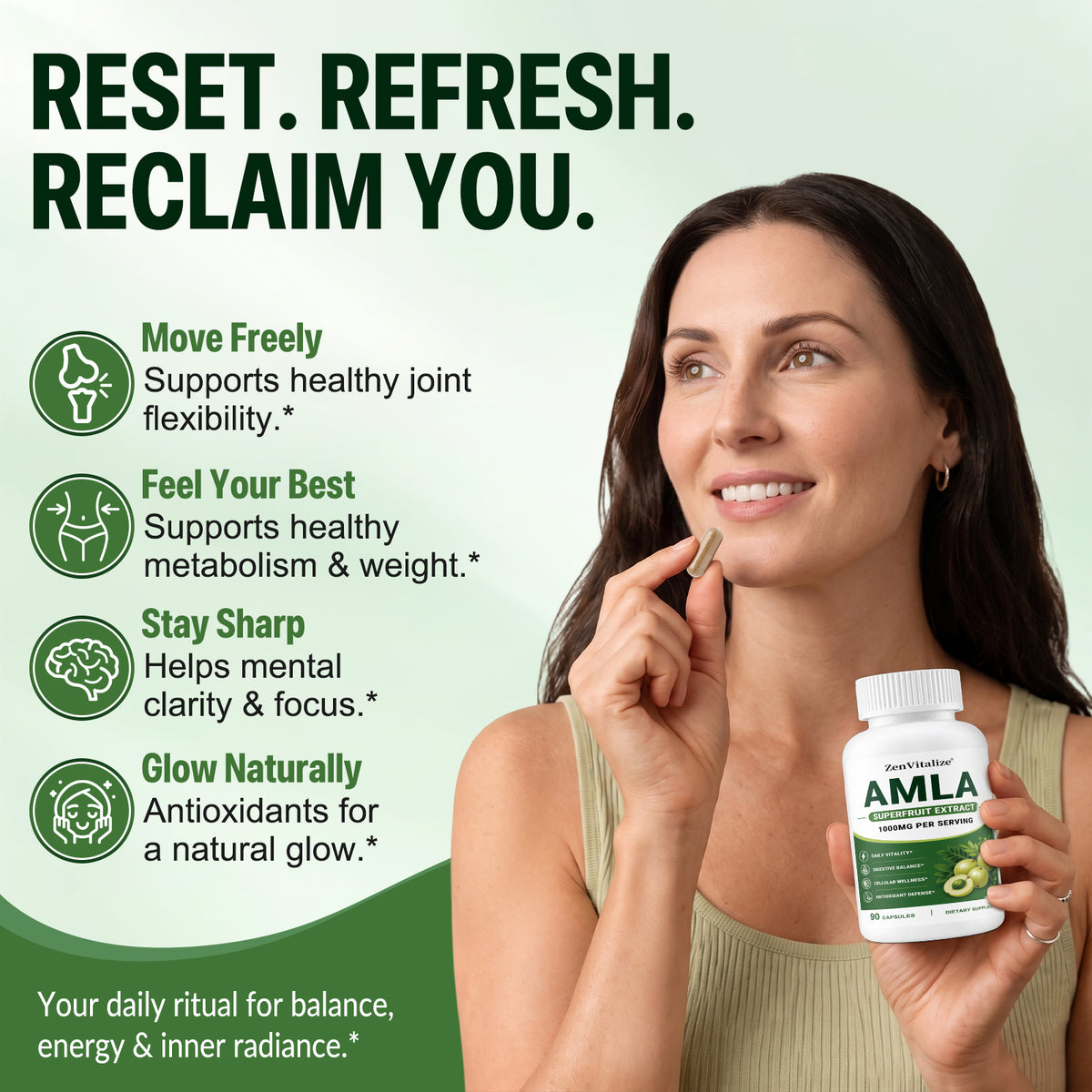 ZenVitalize® Amla Superfruit Extract Capsules
