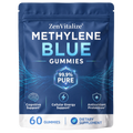ZenVitalize® 99.9% Pure Methylene Blue Gummies – Nootropic Supplement for Cognitive Support, Cellular Energy & Mental Clarity